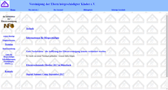 Desktop Screenshot of elternvereinigung.de